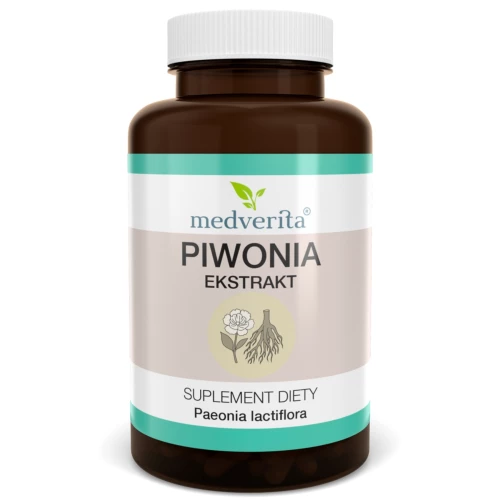 Medverita - Piwonia biała - 60 kapsułek Medverita - Piwonia biała - 60 kapsułek